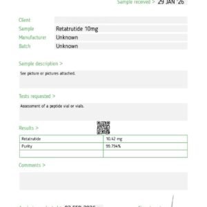 Alternative view of GLP-3  10 mg